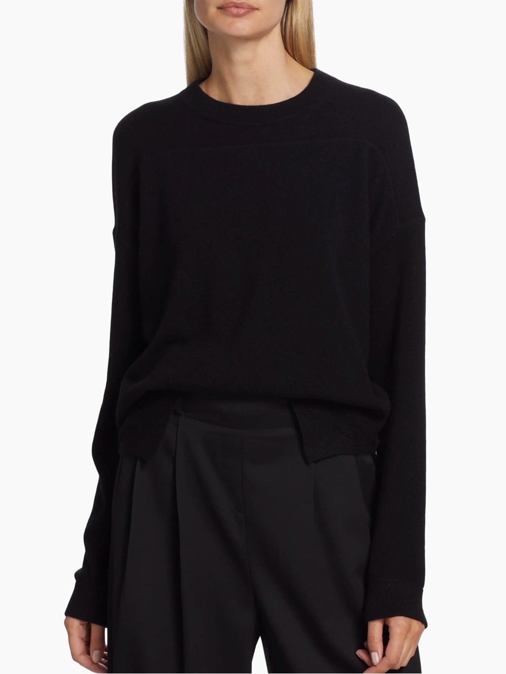 THEORY black Cashmere Sweater